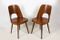 No. 515 Wooden Chairs by Oswald Haerdtl for TON, 1950s, Set of 2, Image 1