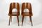 No. 515 Wooden Chairs by Oswald Haerdtl for TON, 1950s, Set of 2 2