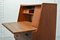 Mid-Century Swedish Teak Writing Desk Cabinet, 1960s, Image 12