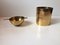 Cylinda Brass Cigar Ashtray by Arne Jacobsen for Stelton, 1960s, Image 1