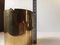 Cenicero Cylinda de latón de Arne Jacobsen para Stelton, años 60, Imagen 5