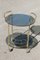 Round Italian Bar Cart in Brass and Glass, 1970s 1