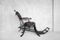 Antique Industrial Openwork Adjustable Barber's Chair 8