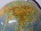 Globe Topographique Art Déco en Verre de Columbus Oestergaard 9