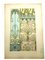 Lithographie Fleurs par Alfons Mucha, 1902 1
