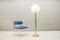 Gold & Ice Glass Floor Lamp from Doria Leuchten, 1960s 3