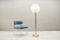 Gold & Ice Glass Floor Lamp from Doria Leuchten, 1960s, Image 3