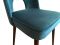 Mid-Century Blue Velvet Side Chair by Leśniewski for Slupskie Fabryki Mebli, 1960s 4