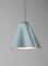 Blue Concrete Stem Pendant Lamp by Dror Kaspi for Ardoma Studio 1