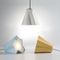 Blue Concrete Stem Pendant Lamp by Dror Kaspi for Ardoma Studio 2