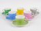 Colorful Coffee Cups from MZ Stara Role, 1960s, Set of 6 2