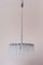 Vintage Nickel & Glass Chandelier from Austrolux, 1960s, Image 1