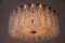 Vintage Nickel & Glass Chandelier from Austrolux, 1960s, Image 2