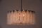 Vintage Nickel & Glass Chandelier from Austrolux, 1960s, Image 4