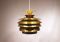 Brass Pendant by Bent Karlby, 1960s, Image 1