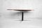 Anpassbarer ovaler Tisch von J.M. Thomas für Wilhelm Renz, 1960er 7