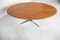 Anpassbarer ovaler Tisch von J.M. Thomas für Wilhelm Renz, 1960er 15