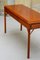 Table Console ou Bureau Mid-Century en Teck, 1950s 2