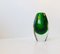 Finnish Green Glass Vase by Gunnel Nyman for Nuutajarvi Lasi Oy, 1940s 1