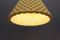 Lampada Helia gialla in calcestruzzo di Dror Kaspi per Ardoma Design, Immagine 3