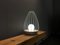 Lámpara de mesa Flame de la serie Ova de metal azul de Dror Kaspi para Ardoma Design, Imagen 6