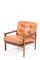 Vintage Rosewood Lounge Chair with Ottoman by Illum Wikkelsø for Niels Eilersen, Image 4