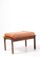 Vintage Rosewood Lounge Chair with Ottoman by Illum Wikkelsø for Niels Eilersen, Image 8