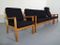 Danish Senator Teak Sofa & 2 Easy Chairs by Ole Wanscher for Jeppesen, 1960s 1