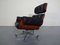 Swiss Wood and Leather Chair & Ottoman Set by Martin Stoll for Stoll Giroflex, 1960s, Image 24