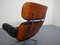 Swiss Wood and Leather Chair & Ottoman Set by Martin Stoll for Stoll Giroflex, 1960s, Image 28