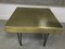 Vintage Square Hammered Brass and Copper Table 9