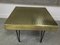 Vintage Square Hammered Brass and Copper Table, Image 9