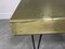 Vintage Square Hammered Brass and Copper Table 8