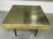 Vintage Square Hammered Brass and Copper Table 4