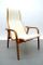 Vintage Lamino Lounge Chair with Ottoman by Yngve Ekström for Swedese 10