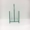 Italian Glass Magazine Rack, 1980s 6