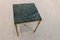 French Marble and Brass Side Table, 1960s 5