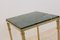 French Marble and Brass Side Table, 1960s, Image 4