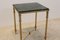 French Marble and Brass Side Table, 1960s, Image 2