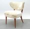 Danish Cocktail Wing Easy Chair, 1950s 1