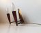 Mid-Century Danish Teak & Brass Double Sconce, 1950s 3