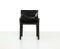 Black Leather Armchair from de Couro, 1980s 2