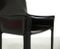Black Leather Armchair from de Couro, 1980s 7