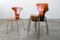 Model 3105 Mosquito Chairs by Arne Jacobsen for Fritz Hansen, 1967, Set of 7, Image 12