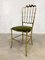 Brass Chiavari Dining Chairs, 1960s, Set of 4 1