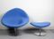 Models F422 and P421 Globe Chair and Ottoman by Pierre Paulin for Artifort, 1980s, Image 4