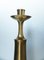 Vintage Scandinavian Brass Candlestick by Jens Quistgaard for Dansk Design 4