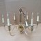 Six-Arm Murano Glass Chandelier, 1960s, Image 2