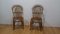Rattan Side Chairs, 1960s, Set of 2 5
