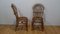 Chaises d'Appoint en Rotin, 1960s, Set de 2 6